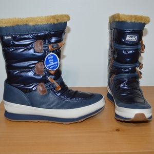 Navy Blue Ked's Women's Powder Puff Waterproof Snow Boot ❄️ NWT in Original Box
